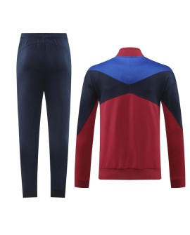 Barcelona-Trainingsset (Jacke + Hose) Rot 2024/25