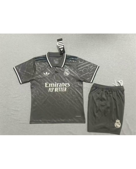 Real Madrid Drittes Trikot 2024/25 Kind (Trikot + Shorts)