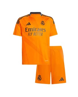 Real Madrid 2024/25 Auswärtstrikot für Kinder (Trikot + Shorts)