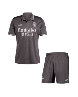 Real Madrid Drittes Auswärts-Fußballtrikot 2024/25 (Trikot + Shorts)