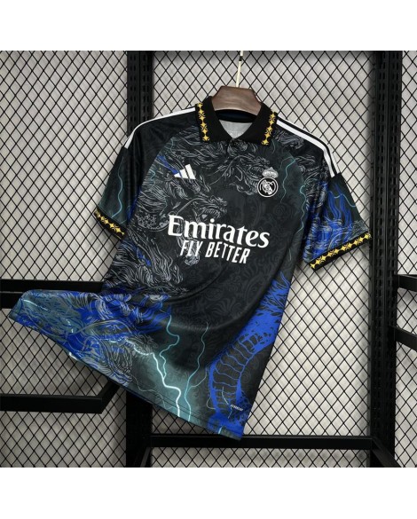 Real Madrid 2024/25 Schwarzes Drachentrikot