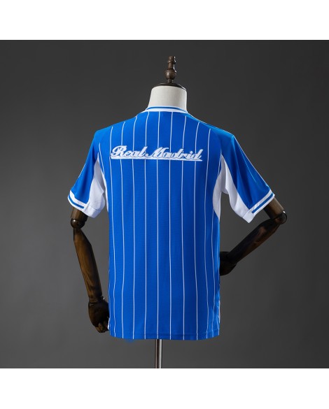 Real Madrid Baseballtrikot der Saison 25/26 - blaues Trikot