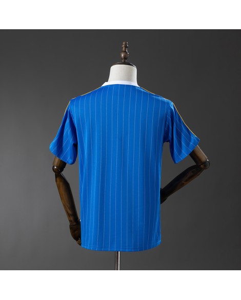 Real Madrid 25/26 Retro-Stil - Blaues Trikot
