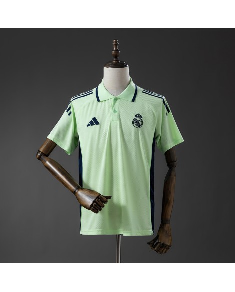 Real Madrid 25/26 POLO - Hellgrün