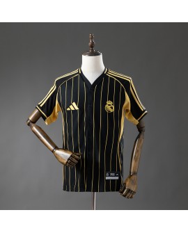 Real Madrid Baseballtrikot der Saison 25/26 – schwarzes Trikot