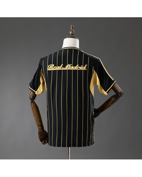 Real Madrid Baseballtrikot der Saison 25/26 – schwarzes Trikot