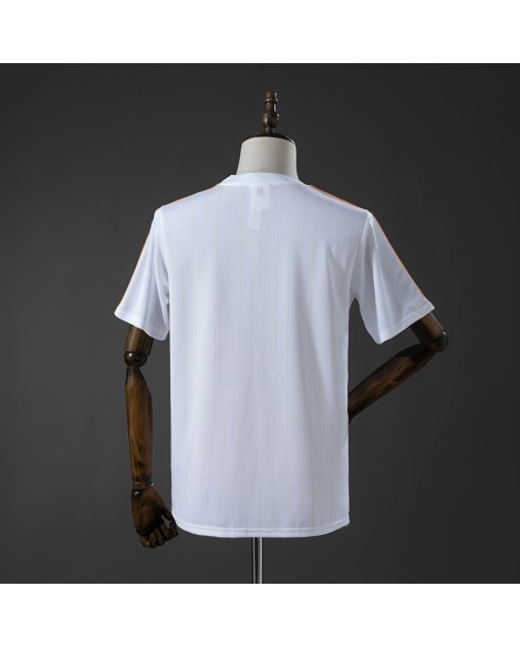 Real Madrid Fan-T-Shirt mit Logo, weiß und blau