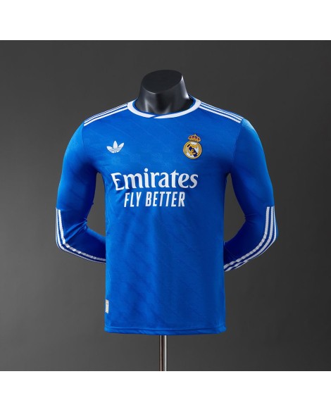 Real Madrid Auswärtstrikot der Saison 2025/26 langärmlig - Player
