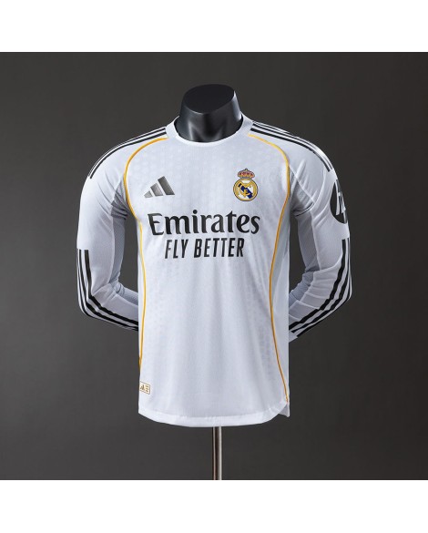 Real Madrid Heimtrikot 2025/26 Langarm - Player