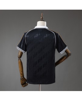 Real Madrid 2627 Retro Schwarzes Trikot