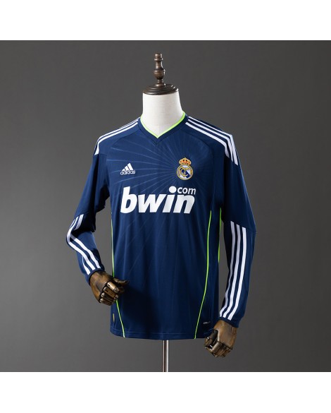 Real Madrid Auswärtstrikot der Saison 2010/11, langärmelig, Retro