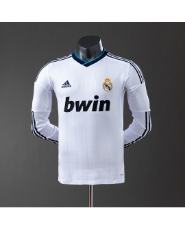 Real Madrid Heimtrikot der Saison 2012/13, langärmelig, Retro - Player