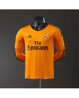 Real Madrid Saison 13/14 Drittes Auswärtstrikot Langarm Retro-Trikot - Player