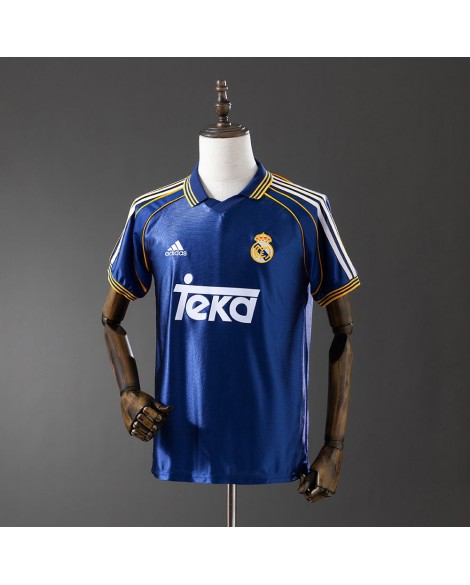 Retro Real Madrid Auswärtstrikot der Saison 98/00