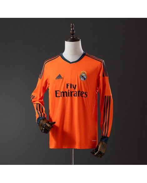 Real Madrid Saison 13/14 Zweites Auswärtstrikot Langarm Retro
