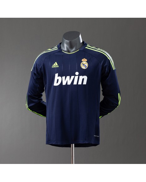 Real Madrid Auswärtstrikot der Saison 2012/13, langärmelig, Retro - Player