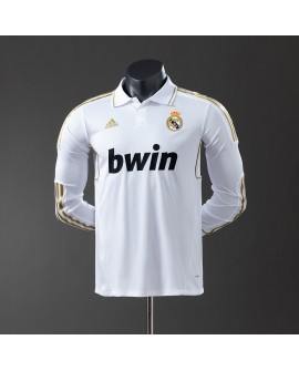 Real Madrid Heimtrikot der Saison 2011/12, langärmelig, Retro - Player