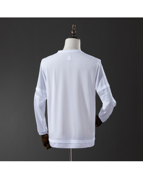 Real Madrid Heimtrikot 15/16, langärmlig, Retro-Stil
