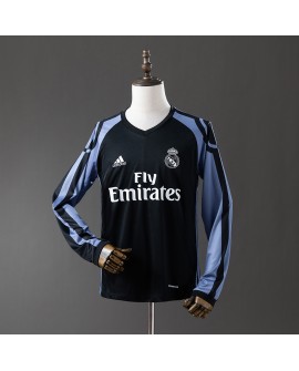 Retro-Langarm-Auswärtstrikot von Real Madrid für die Saison 16/17 – das dritte Auswärtstrikot