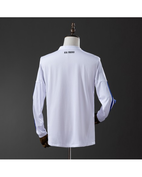 Real Madrid Heimtrikot der Saison 2010/11, langärmelig, Retro