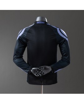 Real Madrid Saison 16/17 Drittes Auswärtstrikot Langarm Retro-Trikot - Player