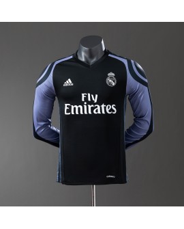 Real Madrid Saison 16/17 Drittes Auswärtstrikot Langarm Retro-Trikot - Player