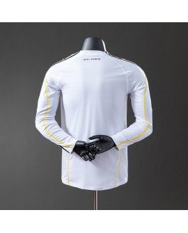 Real Madrid 09/10 Heimtrikot Langarm Retro - Player