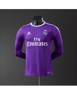 Real Madrid Auswärtstrikot der Saison 2016/17 langärmelig Retro - Player