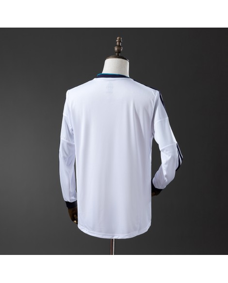 Retro Real Madrid Heimtrikot der Saison 2012/13 mit langen Ärmeln