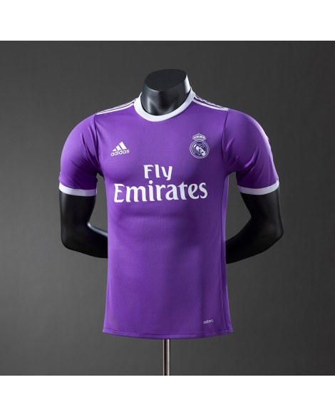 Real Madrid Retro-Auswärtstrikot der Saison 2016/17 - Player