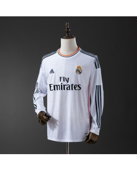 Retro-Langarm-Heimtrikot von Real Madrid für die Saison 2013/14