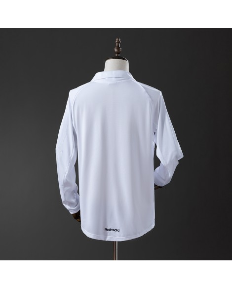 Retro-Langarmtrikot Real Madrid Heimtrikot 05/06