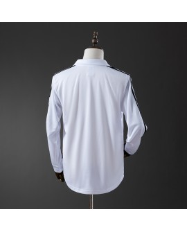 Real Madrid Heimtrikot 2002/03 (UEFA Champions League) Langarm-Retro-Trikot