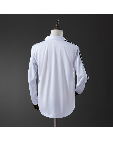 Real Madrid Heimtrikot 2002/03 (UEFA Champions League) Langarm-Retro-Trikot