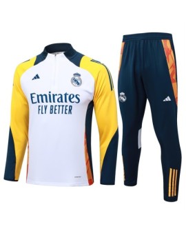 Real Madrid Trainingsuniform-2425 Weiß