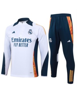 Real Madrid Trainingsuniform-2425 Weiß