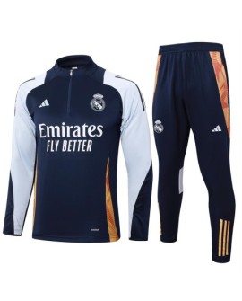 Real Madrid Trainingsuniform-2425 Königsblau (Hellblau)