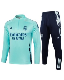 Real Madrid Trainingsuniform-2425 Hellgrün