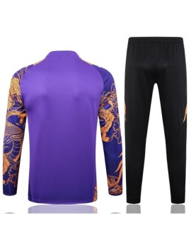 Real Madrid Trainingstrikot-2425 Lila (Inkjet Dragon)