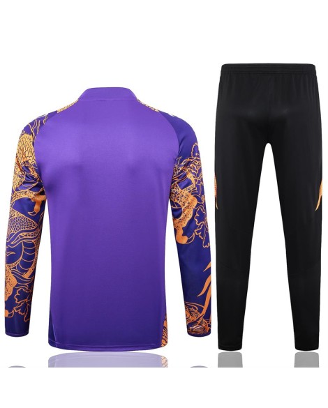 Real Madrid Trainingstrikot-2425 Lila (Inkjet Dragon)