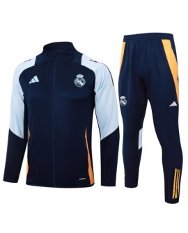 Real Madrid Trainingsjacke-2425 Königsblau