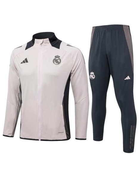 Real Madrid Trainingsjacke-2425 Hellrosa