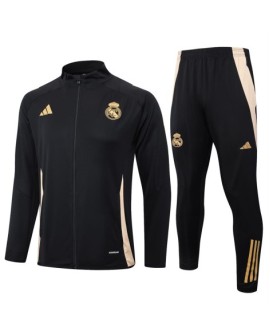 Real Madrid Trainingsjacke-2425 Schwarz