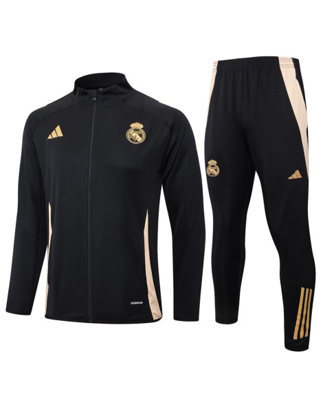 Real Madrid Trainingsjacke-2425 Schwarz