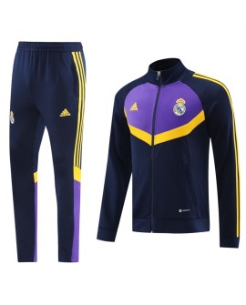 Real Madrid Trainingsset (Jacke + Hose) Marineblau 2024/25