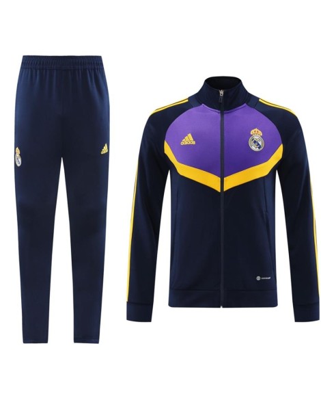 Real Madrid Trainingsset (Jacke + Hose) Marineblau 2024/25