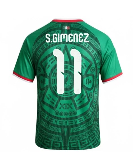 Mexiko WM 2026 Heimtrikot – S. Giménez 11