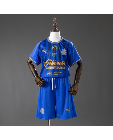 Guadalajara Chivas Saison 26/27 3. Auswärtstrikot-Set (Trikot + Hose) – Kind