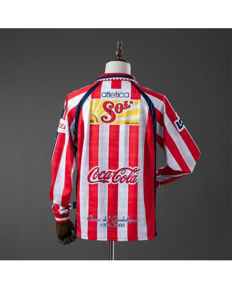 Guadalajara Chivas Heim-Retro-Trikot 99/00 – Langarm Guadalajara Chivas Heim-Retro-Trikot 99/00 – Langarm