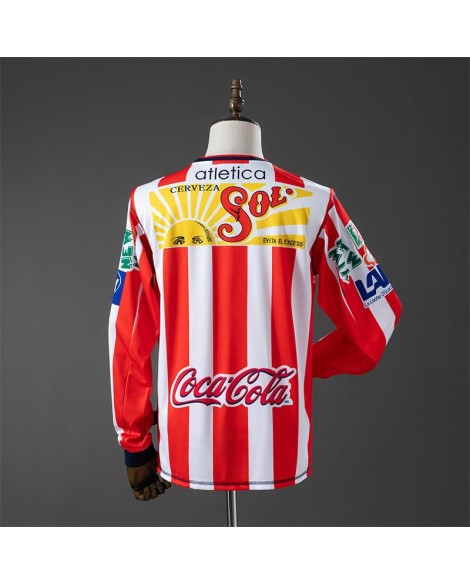 Guadalajara Chivas Heim-Retro- Langarm Trikot 2002/03